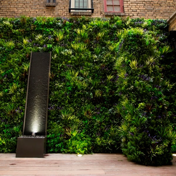 VistaFolia Faux Green Wall Garden Privacy Screen  (6)