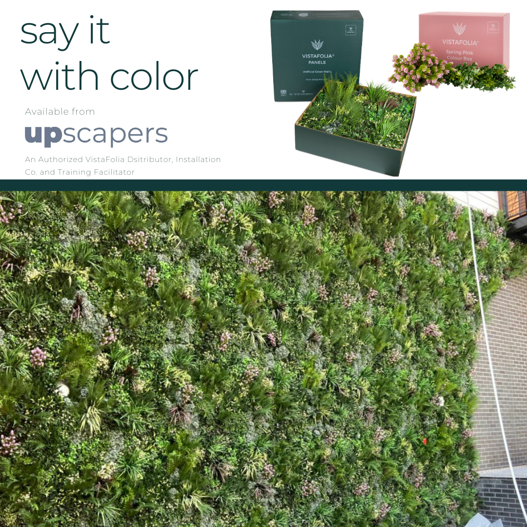 Spring Pink VistaFolia Color Box for Green Wall Panels